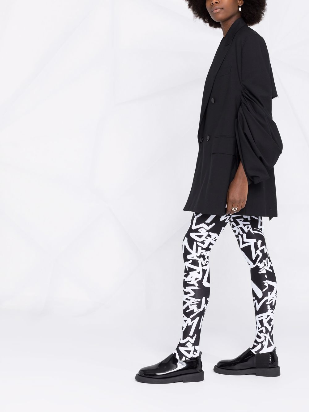 фото Comme des garçons graphic-print leggings