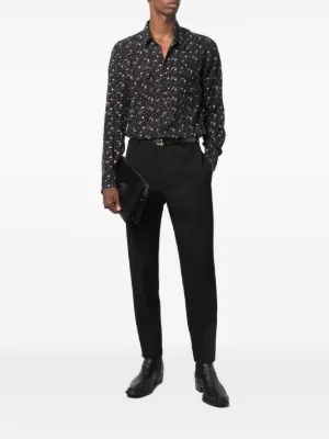 サンローラン　メンズ　シルクシャツ シルク Saint Laurent(サンローラン) トップス(メンズ) - 海外