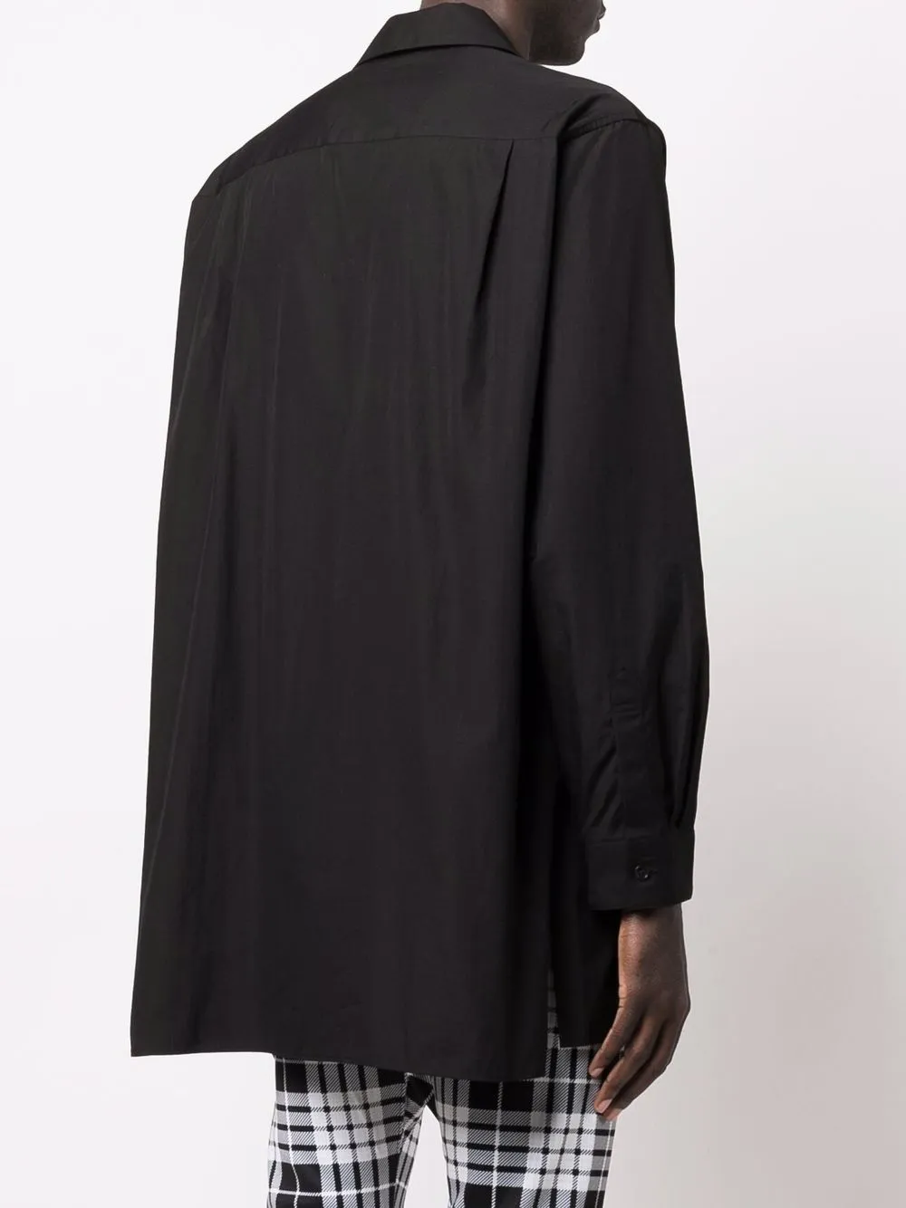 фото Yohji yamamoto рубашка на пуговицах