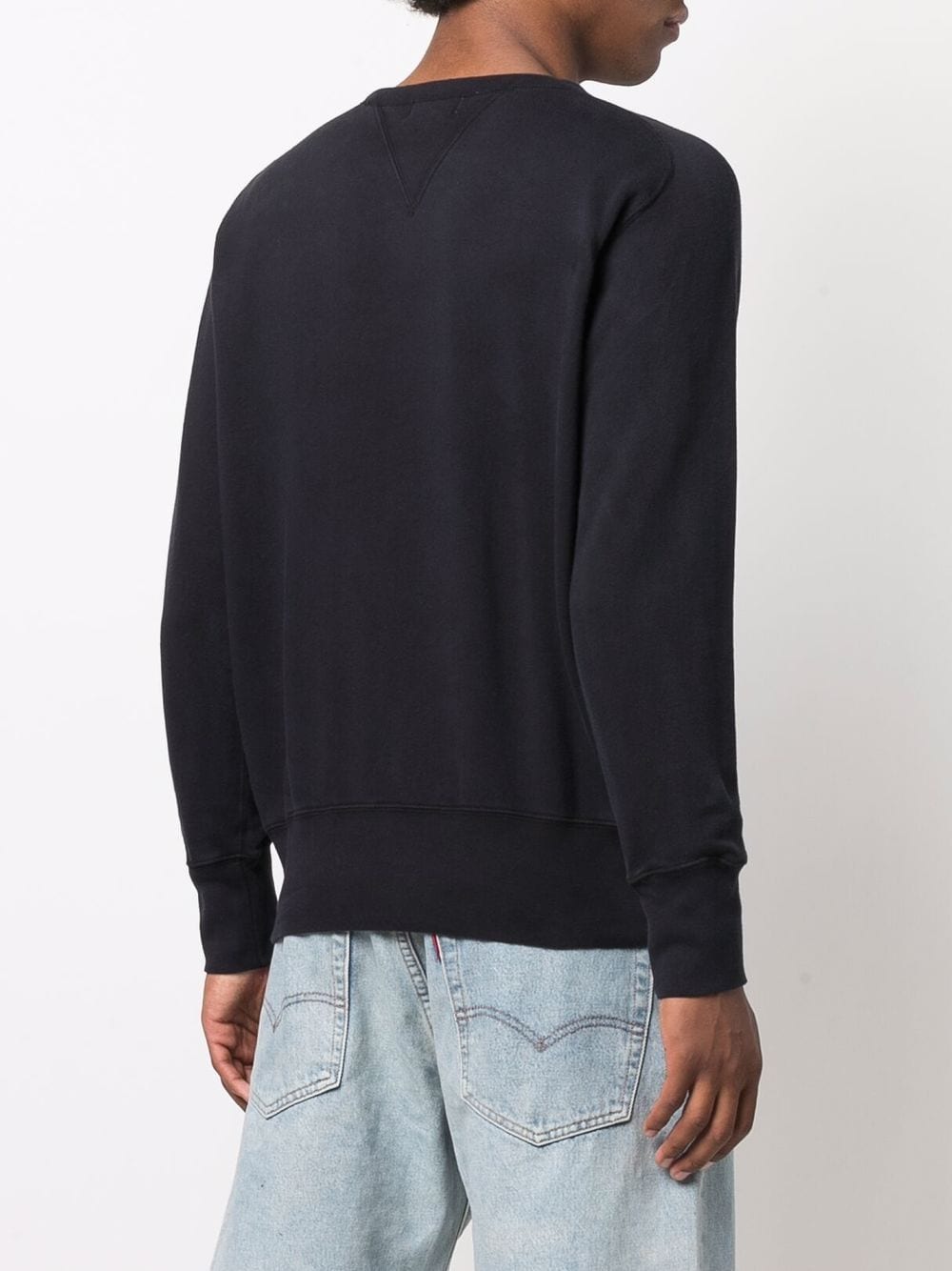 Shop Levi's Solid-colour Crewneck Sweatshirt In Schwarz