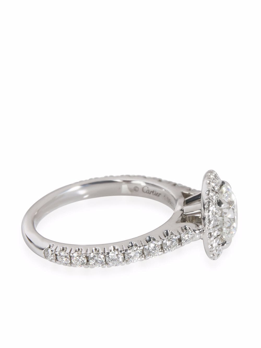 Cartier pre-owned Destinee Diamond Engament Ring - Farfetch