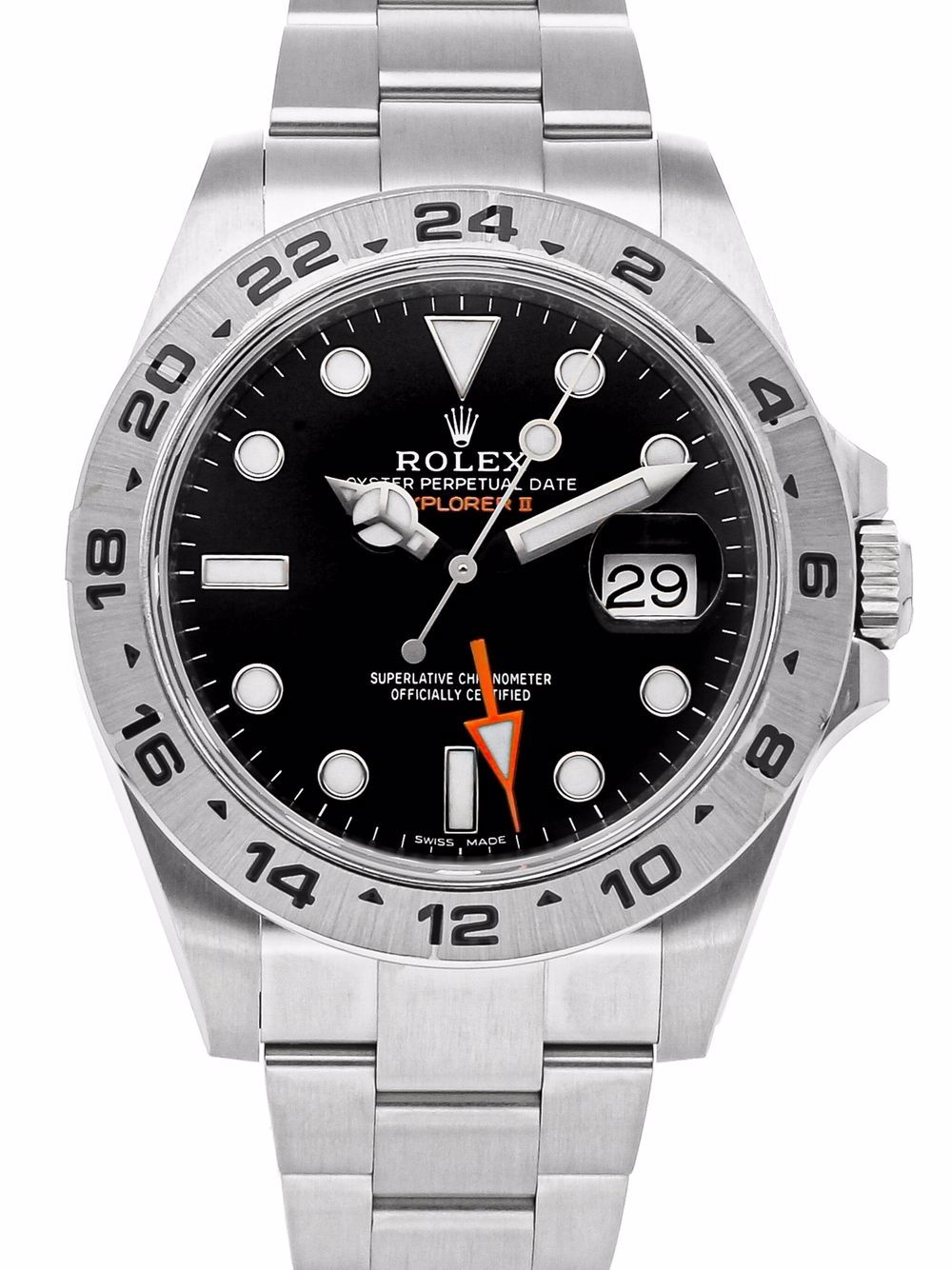 фото Rolex наручные часы explorer ii pre-owned 42 мм 2019-го года