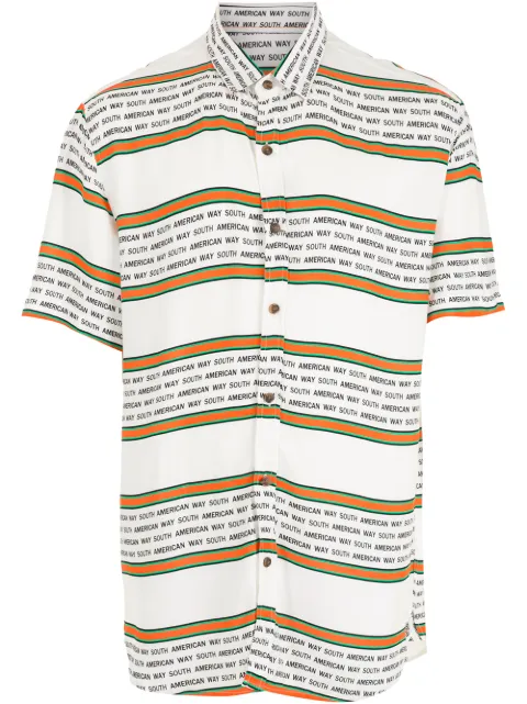 Amir Slama striped shortsleeved shirt 