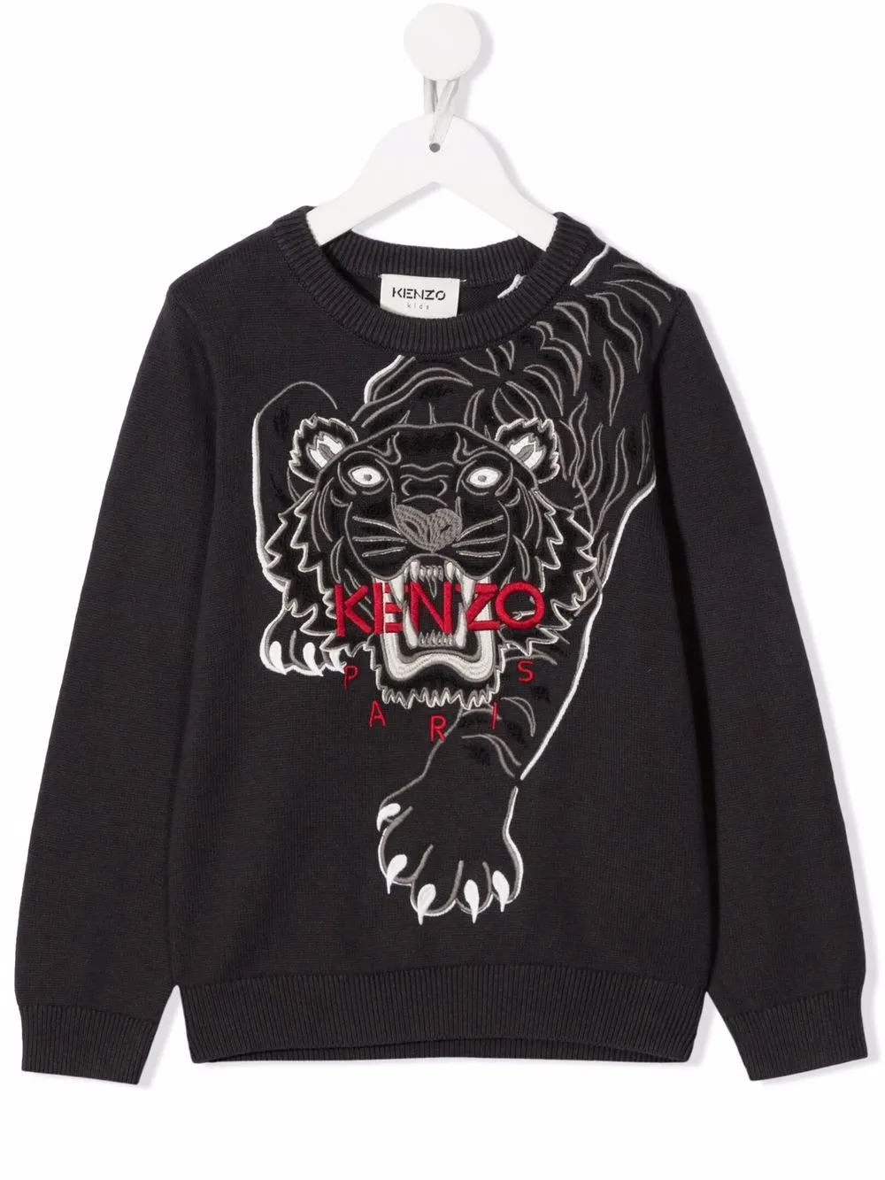 фото Kenzo kids толстовка с принтом