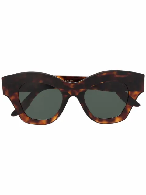 Lapima Tessa squared-concave frame sunglasses