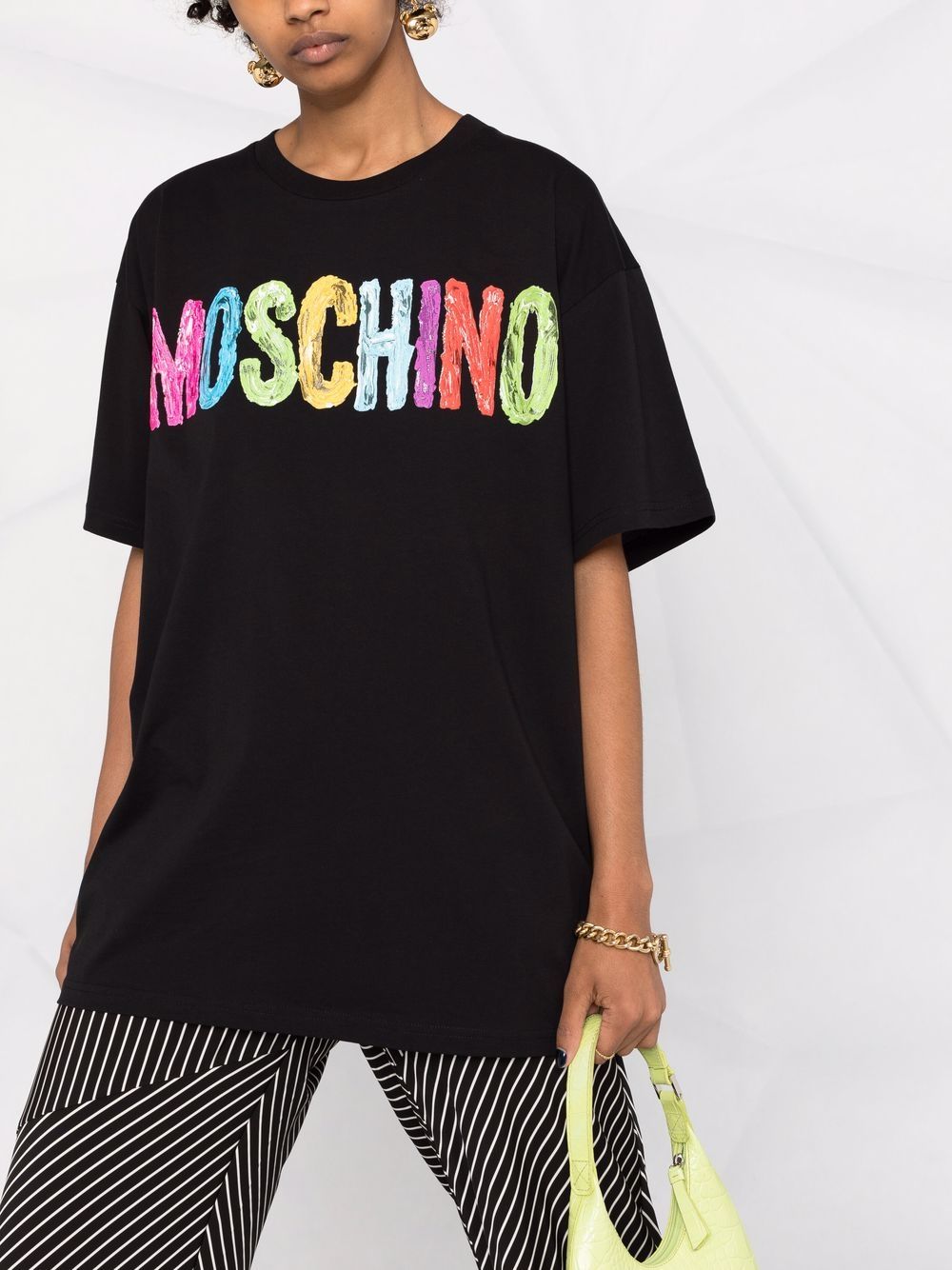 фото Moschino футболка с логотипом