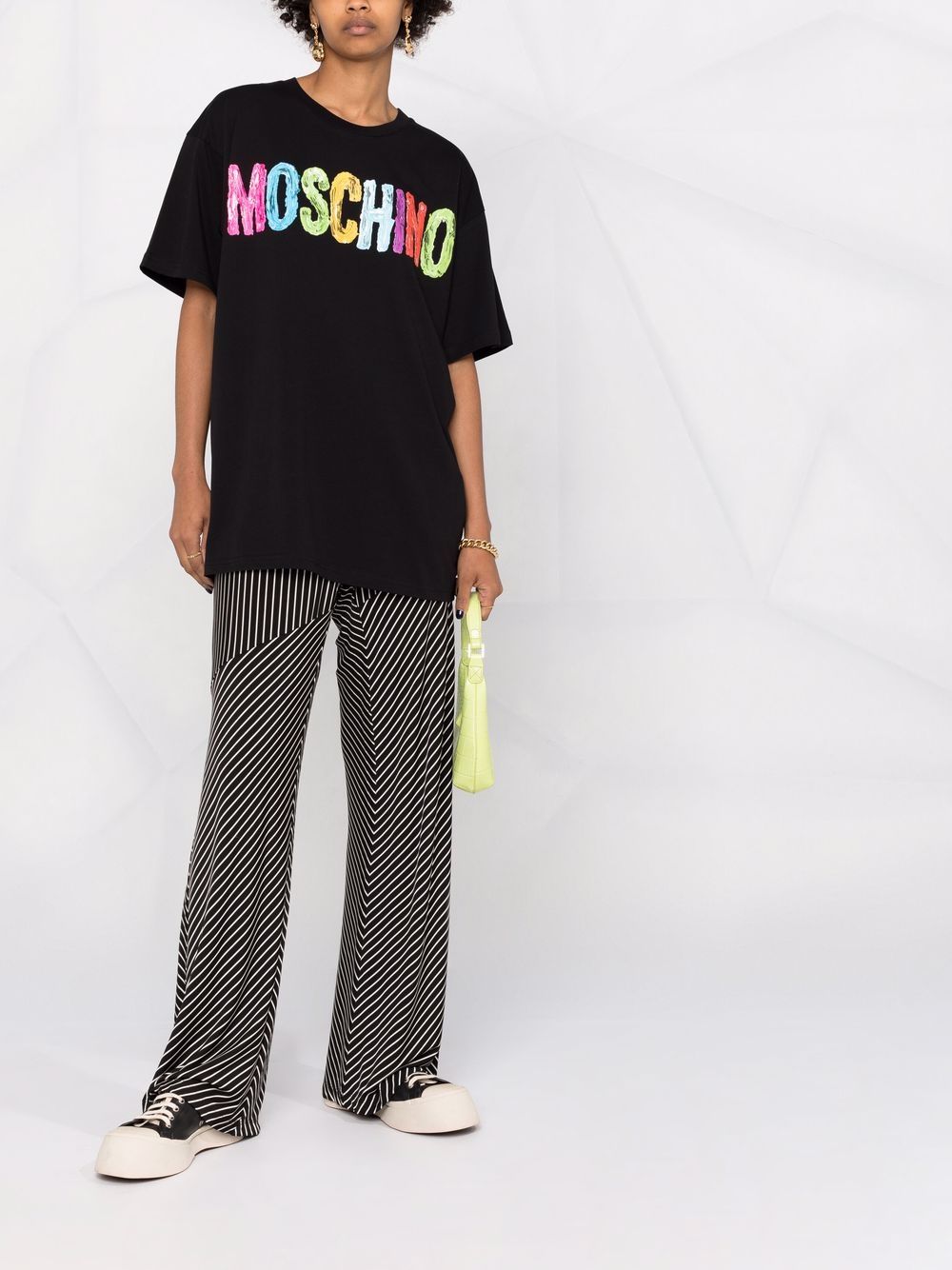 фото Moschino футболка с логотипом