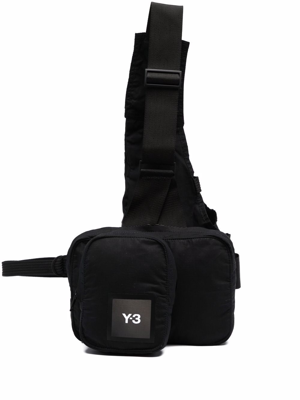 фото Y-3 сумка через плечо с поясом