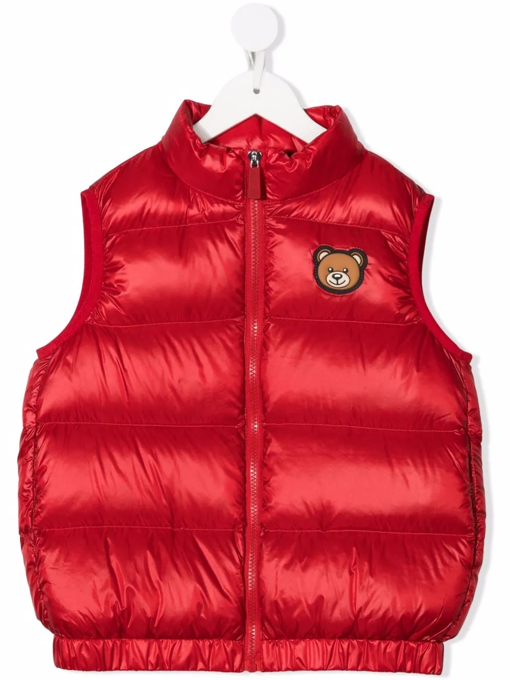 фото Moschino kids жилет с логотипом teddy bear