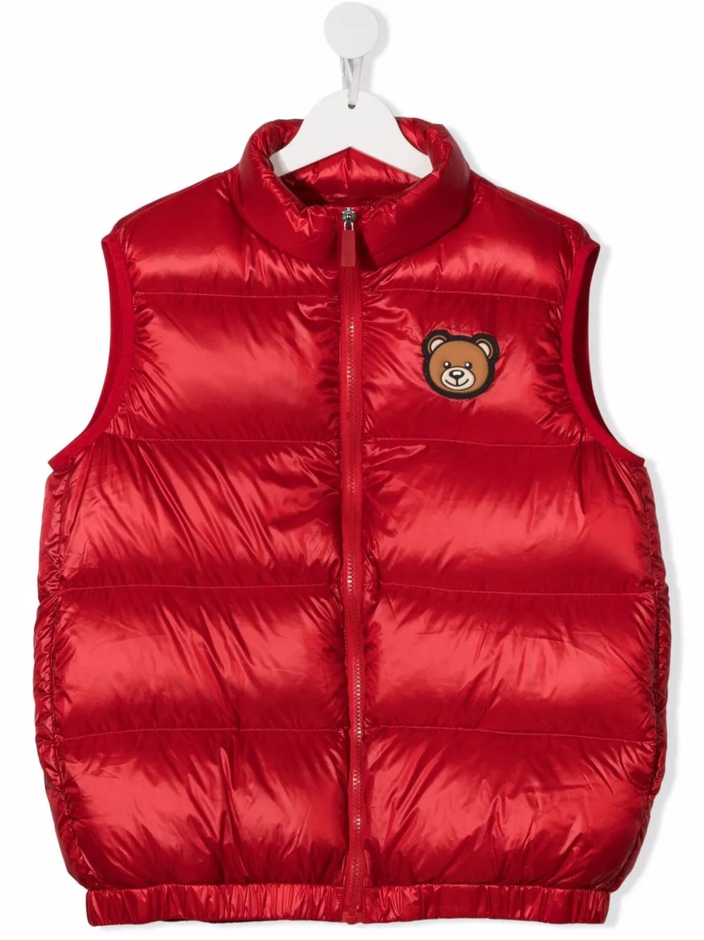 фото Moschino kids жилет с логотипом teddy bear