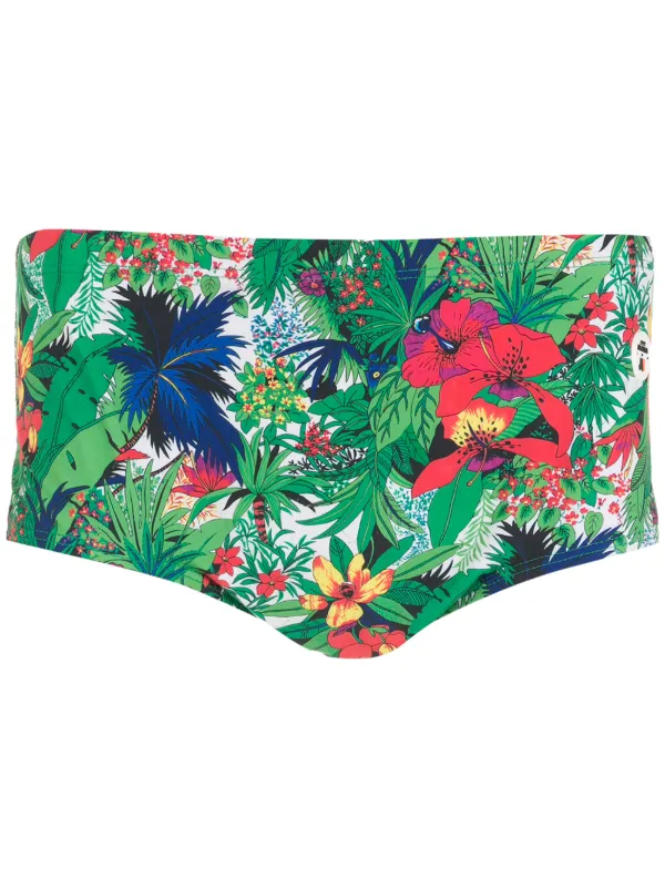 Amir Slama floral-print Swimming Trunks - Farfetch