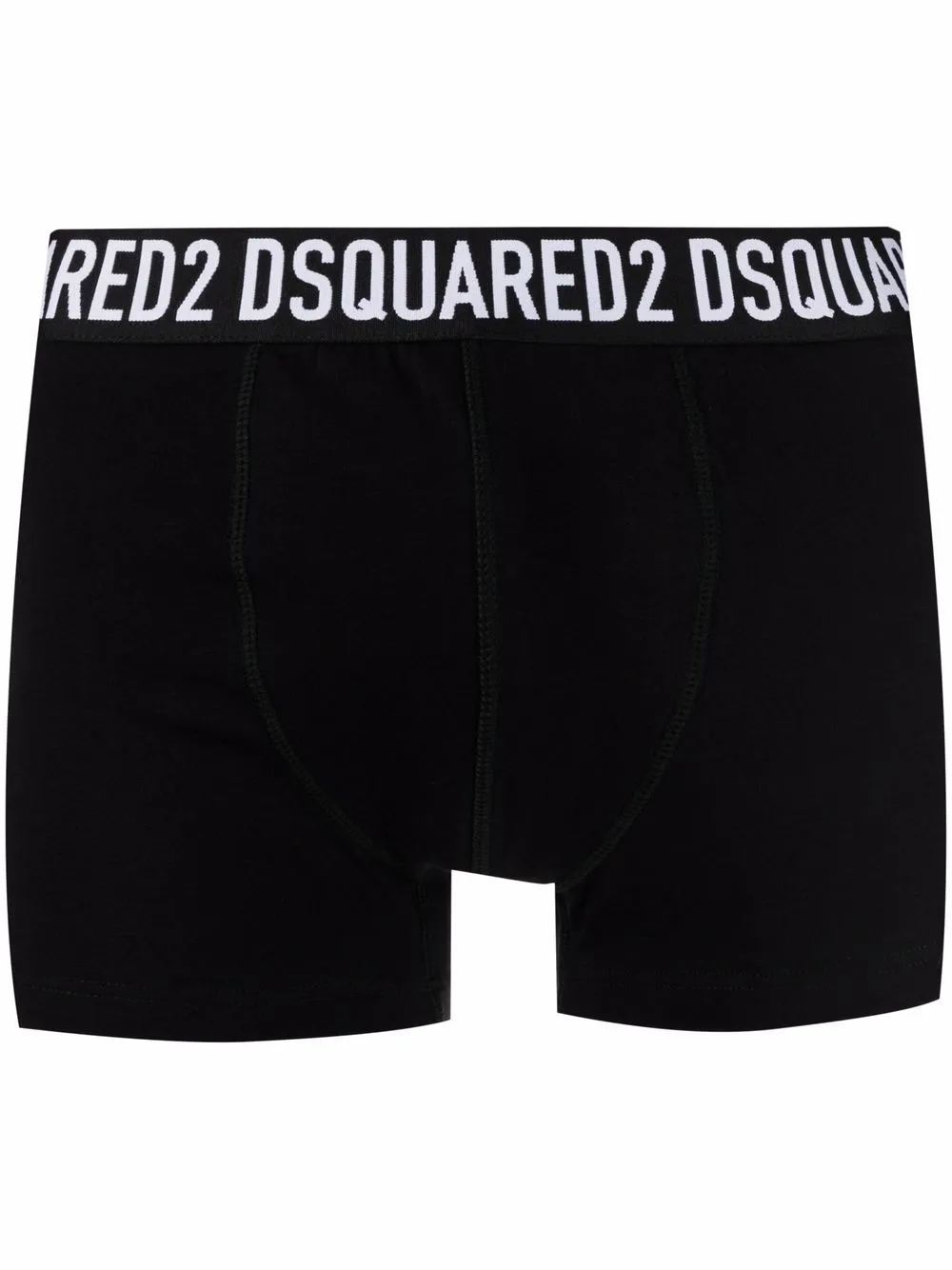 

Dsquared2 bóxer con logo en la pretina - Negro