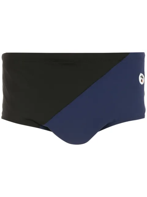 Amir Slama traje de baño con diseño color block