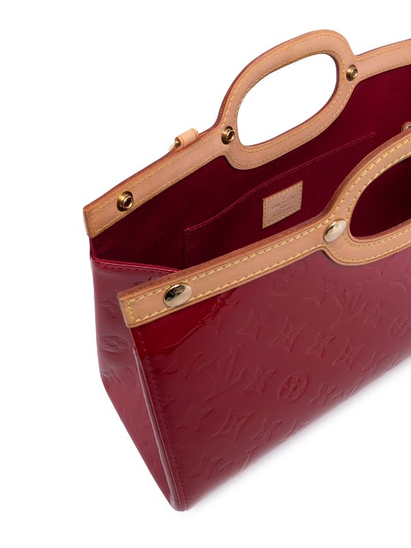 LOUIS VUITTON Vernis Roxbury Drive Two-Way Bag in Red 2010