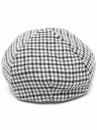 gingham beret