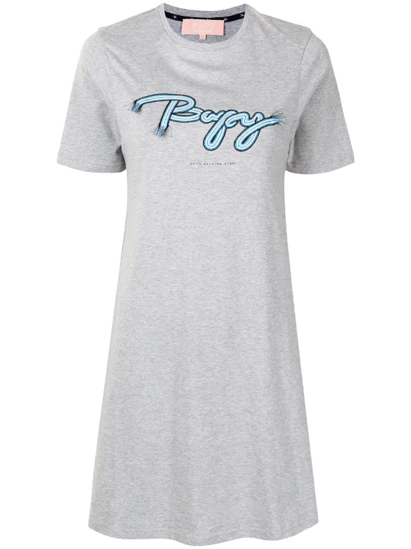 A BATHING APE® ロゴ Tシャツワンピース | グレー | FARFETCH JP