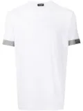 DSQUARED2 ICON cuff crew-neck T-shirt - White