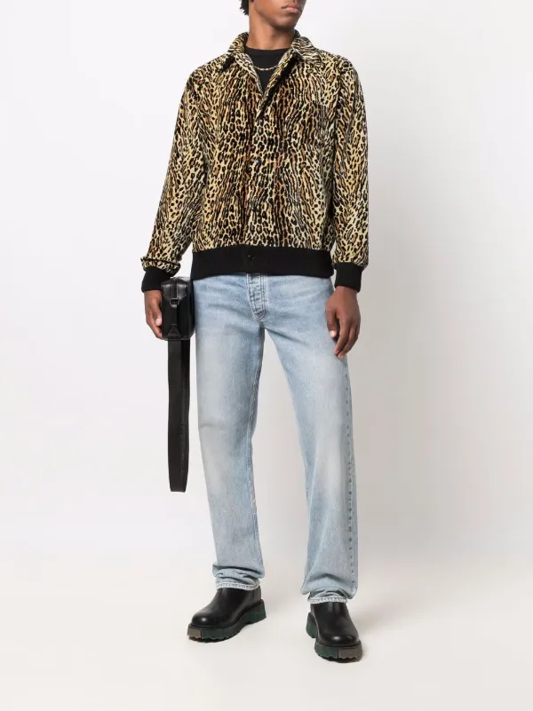 levi's leopard shirt