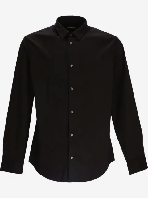 Emporio Armani stretch-fit button-up shirt