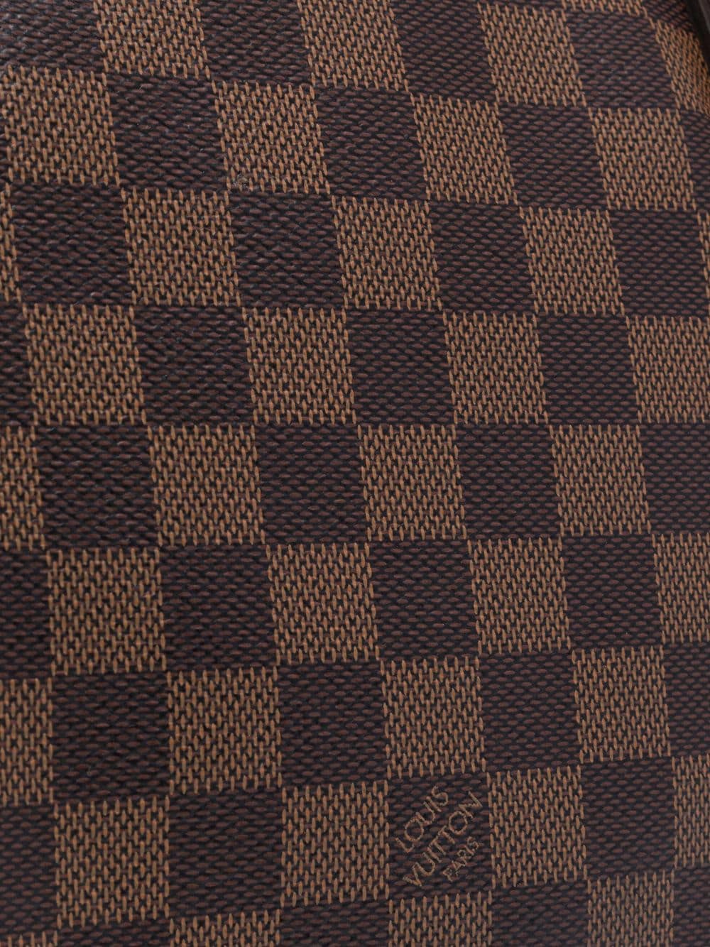 Pre-owned Louis Vuitton 2015 Damier Ebene Totally Pm Tote Bag In Brown