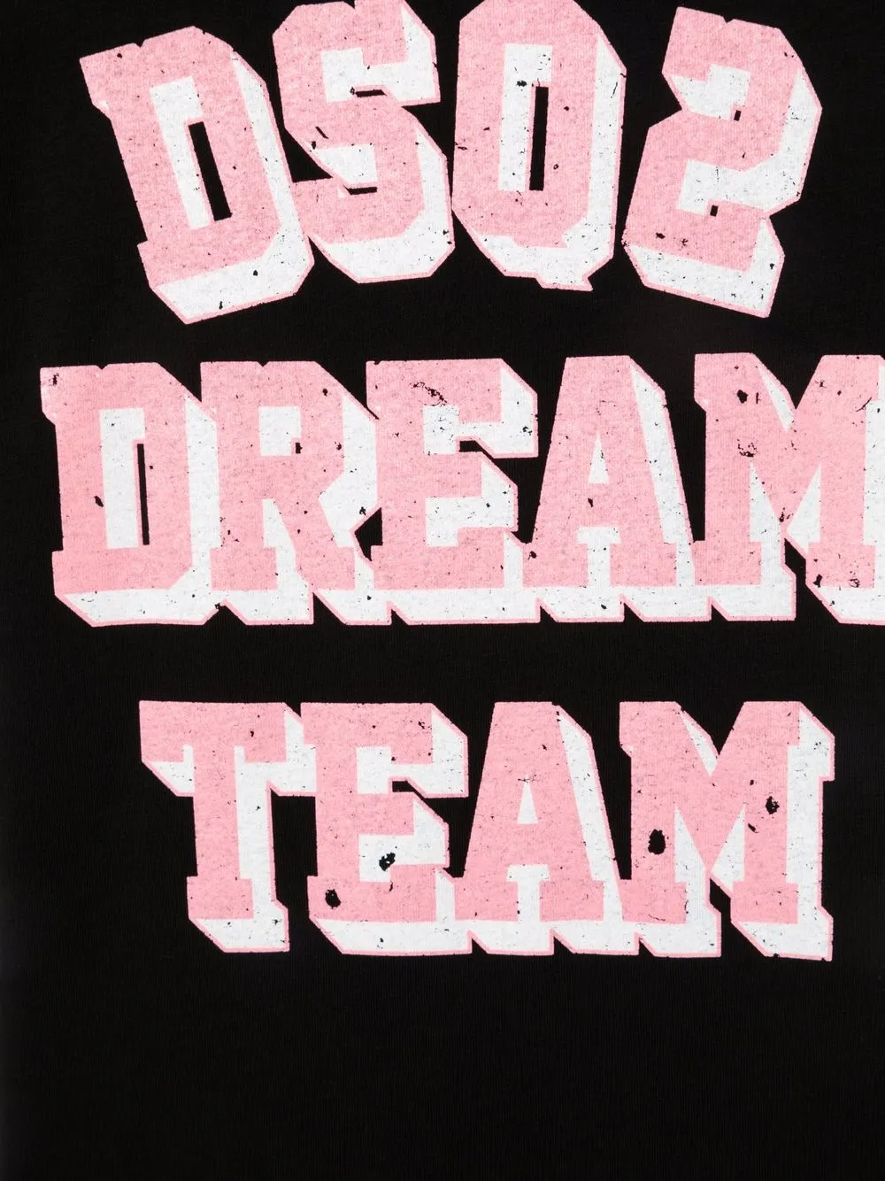 Dsquared2 Dream Team T-shirt In 黑色