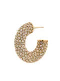 Amina Muaddi Cameron crystal-embellished hoop earrings - Gold