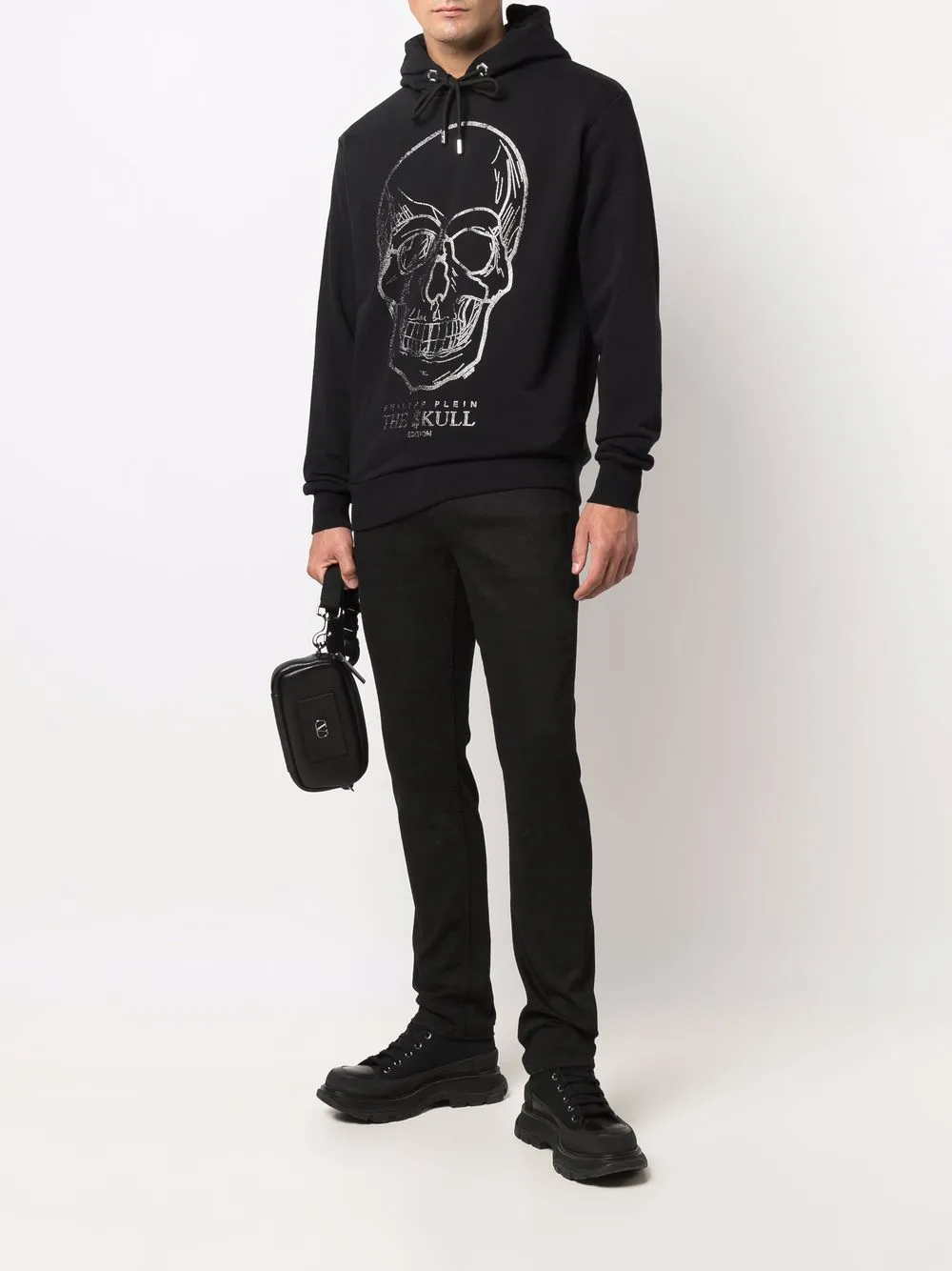 фото Philipp plein худи с декором skull