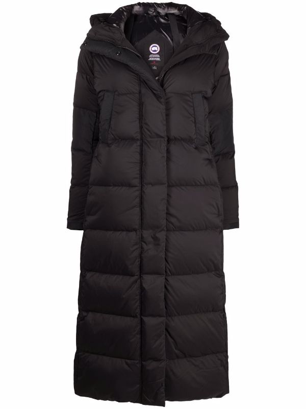 Black Long Heavy Padded Winter Jacket