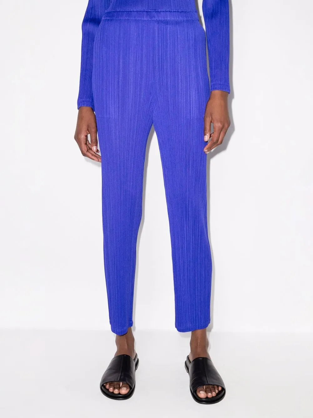  Pleats Please Issey Miyake Monthly Colours January Hose   Blau 