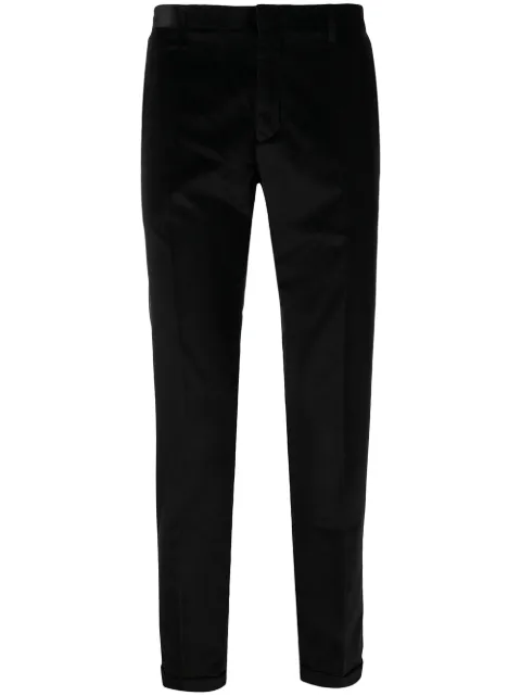 Paul Smith velvet straight-leg suit trousers