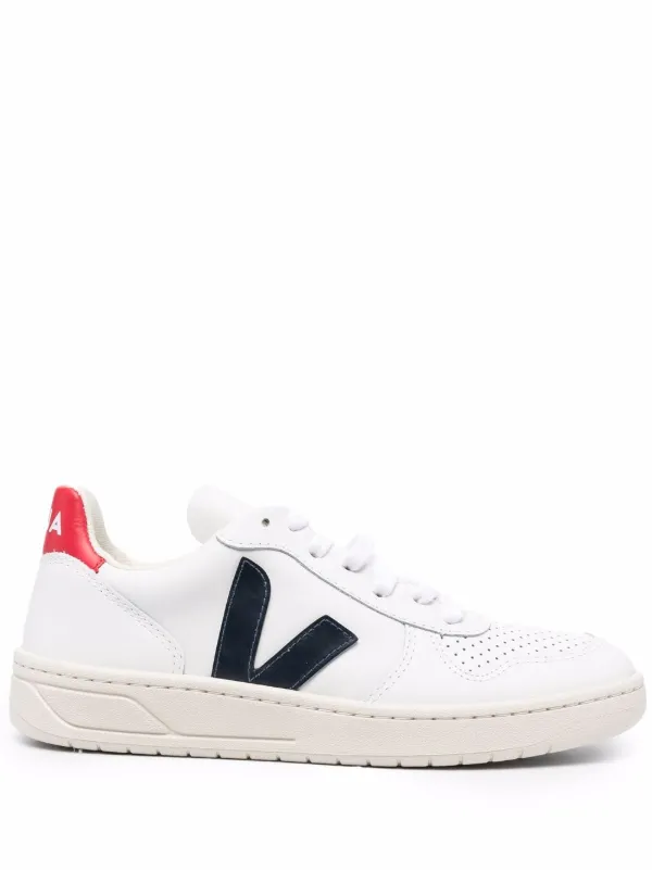 VEJA V-10 Logo low-top Sneakers - Farfetch