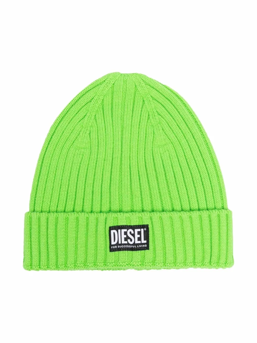 фото Diesel kids шапка бини с нашивкой-логотипом