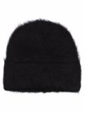 TOTEME turn-up hem beanie - Black