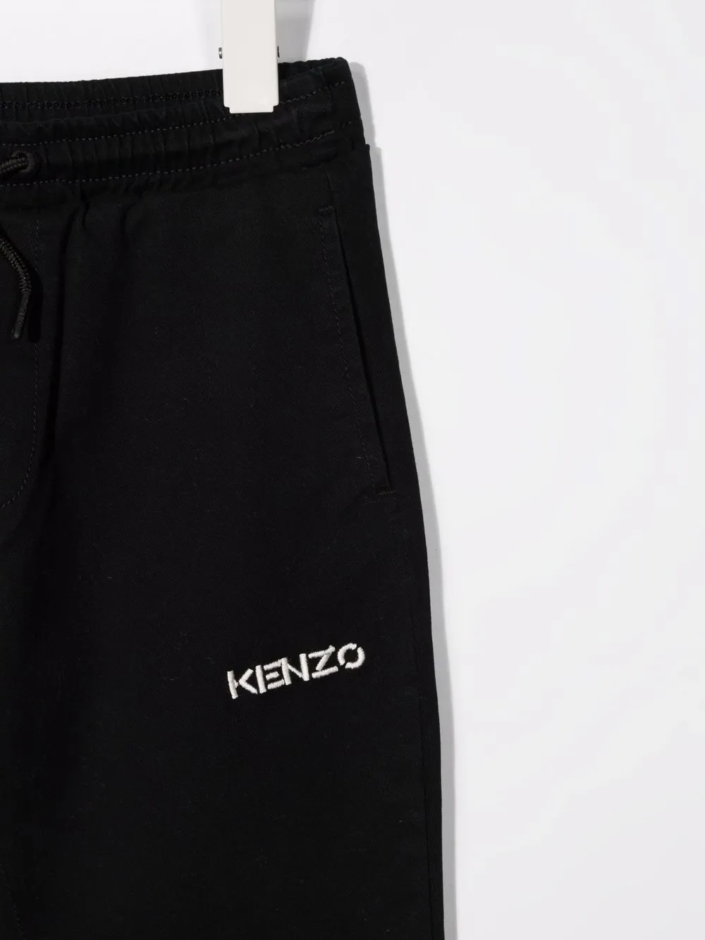 фото Kenzo kids спортивные брюки с вышитым логотипом