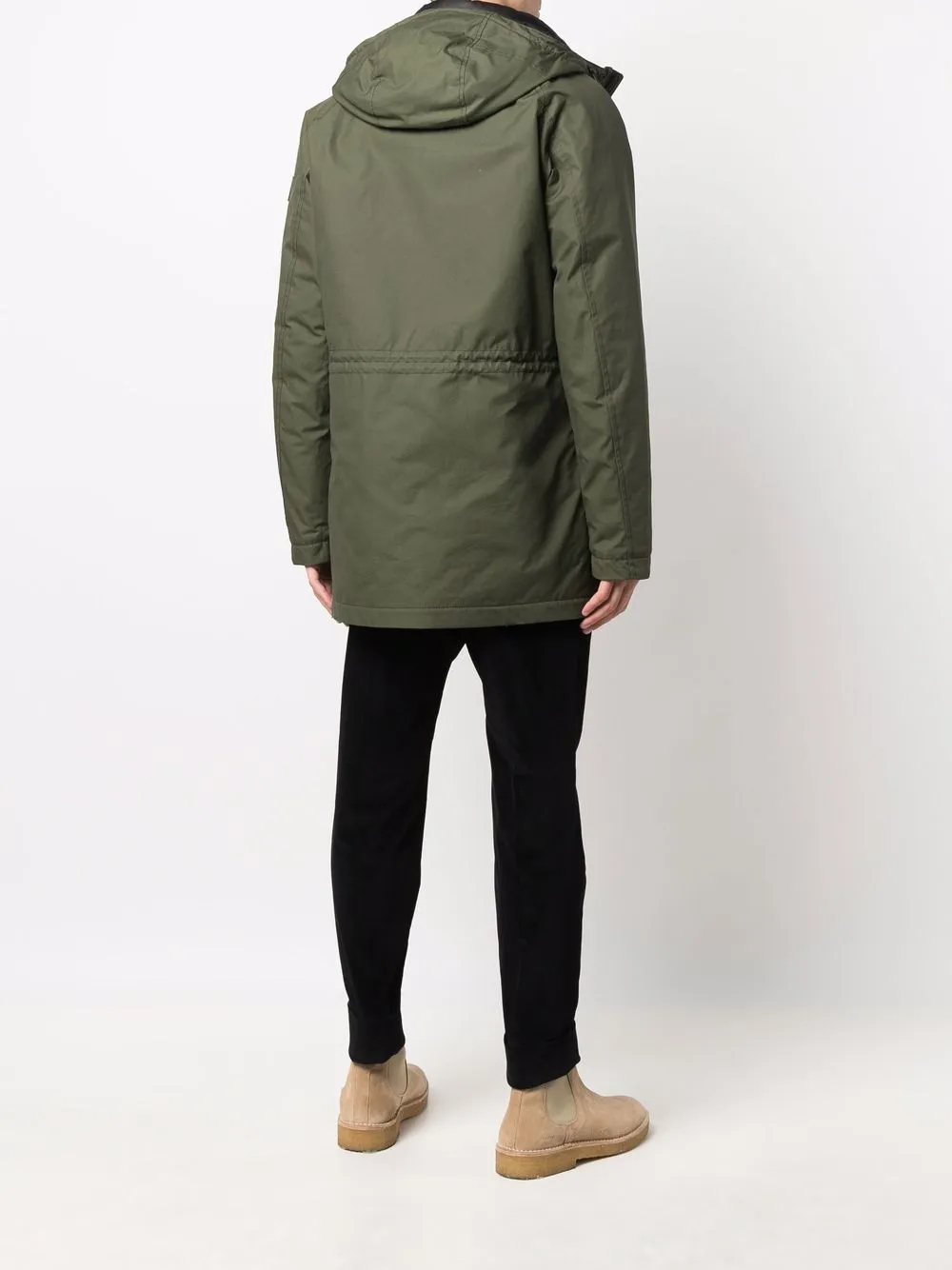 фото Woolrich короткая парка с капюшоном