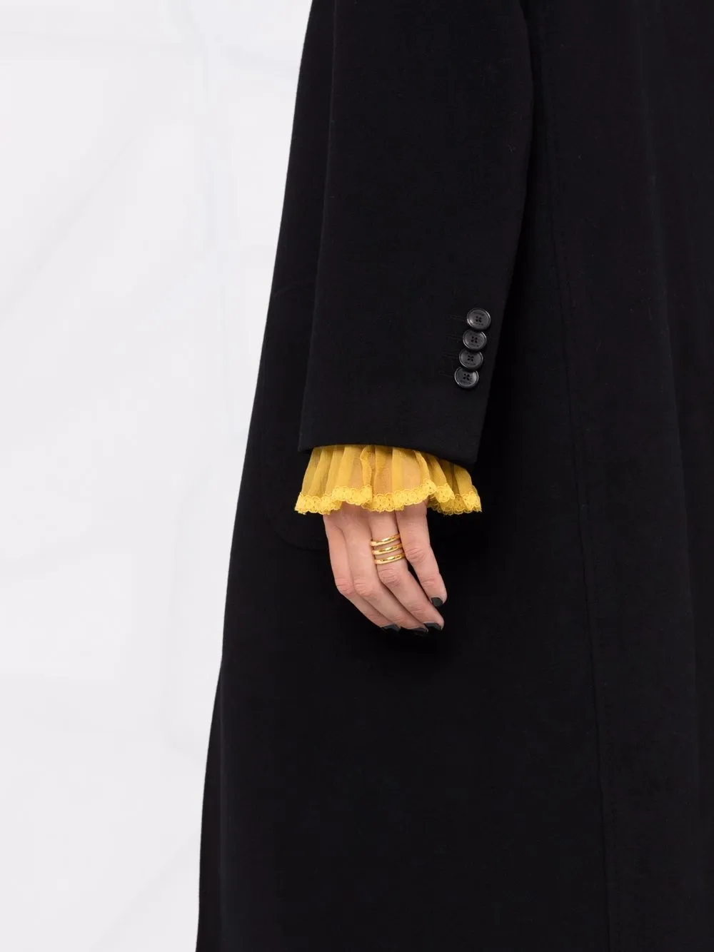фото Etro однобортное шерстяное пальто