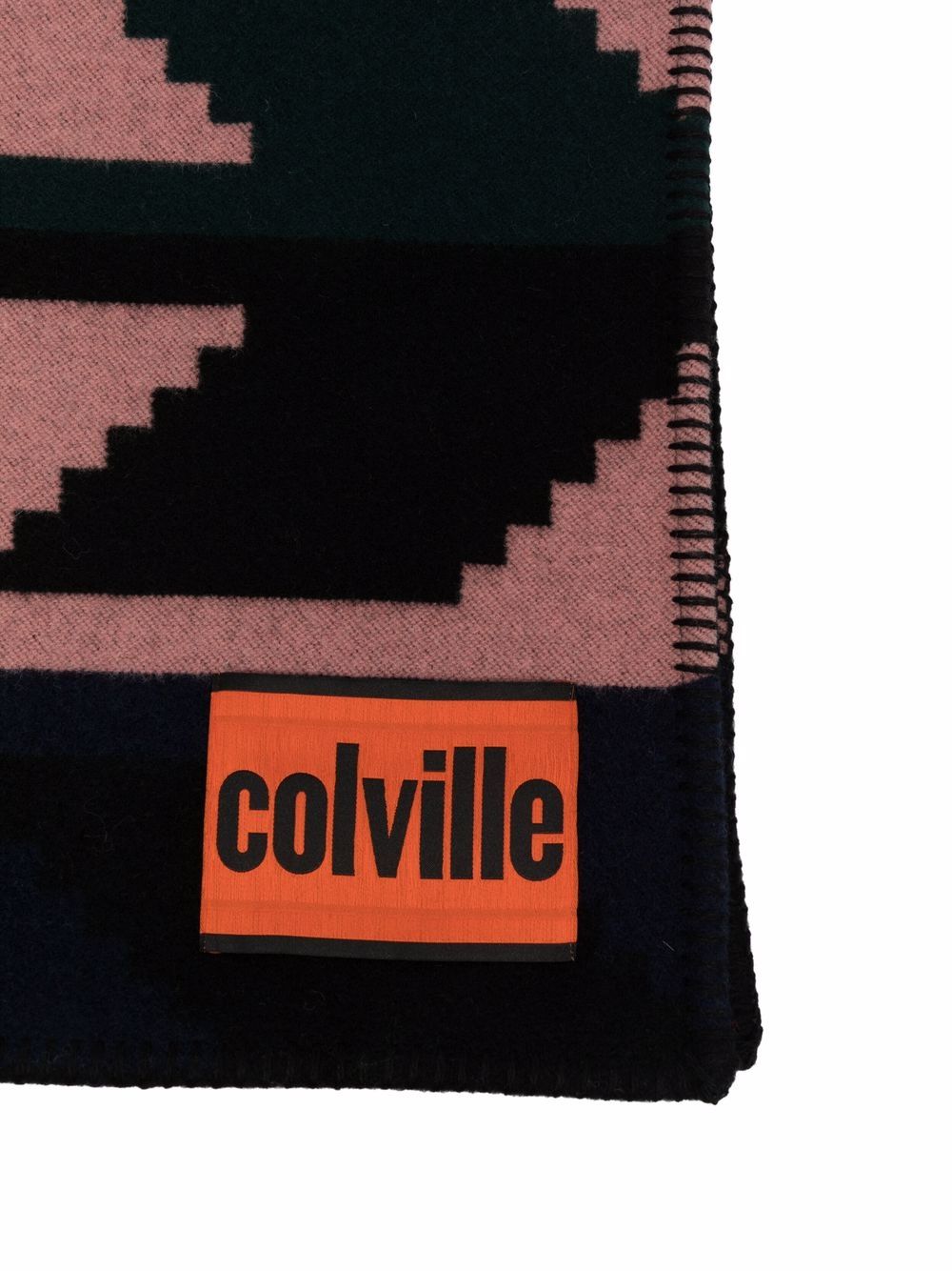 colville Deken met logopatch - Zwart