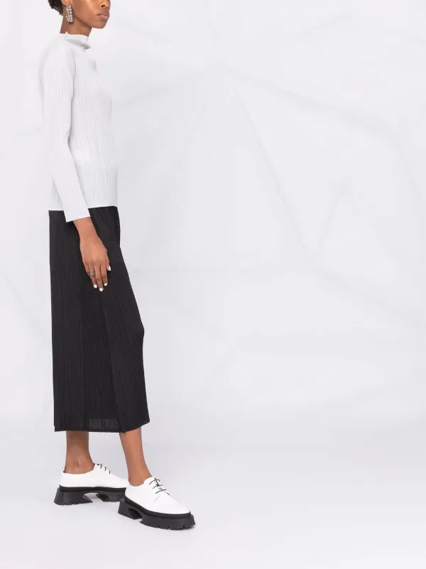 Pleats Please Issey Miyake プリーツ モックネック トップ 通販