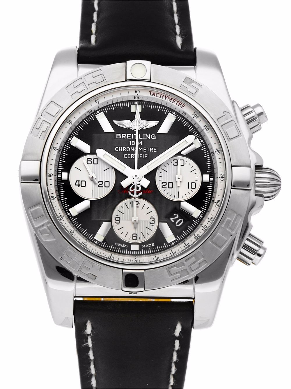 фото Breitling pre-owned наручные часы chronomat b01 pre-owned 44 мм 2021-го года