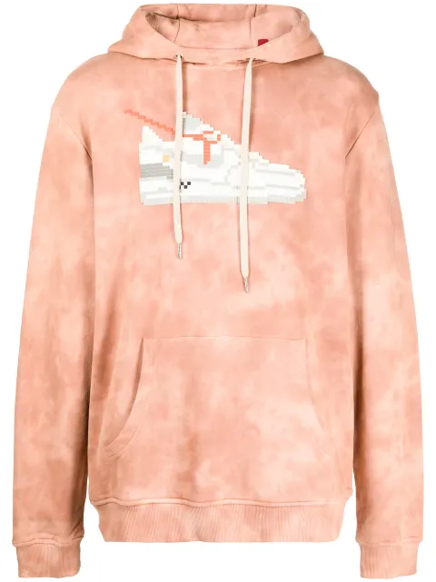 Mostly Heard Rarely Seen 8-Bit tie-dye sneakers hoodie