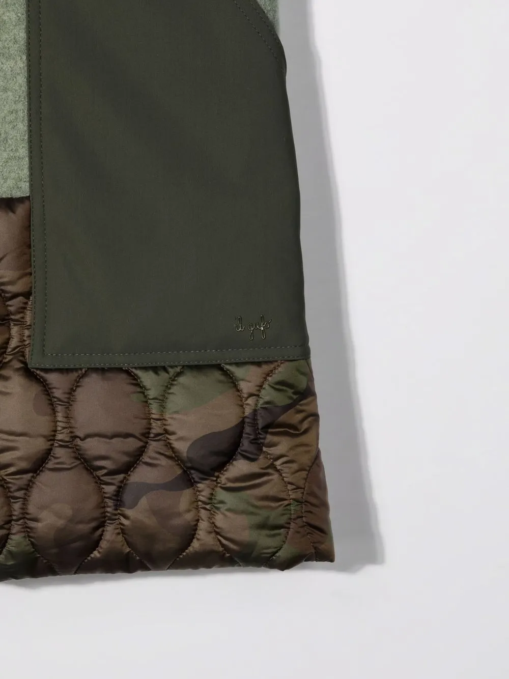 Il Gufo Abito smanicato patchwork