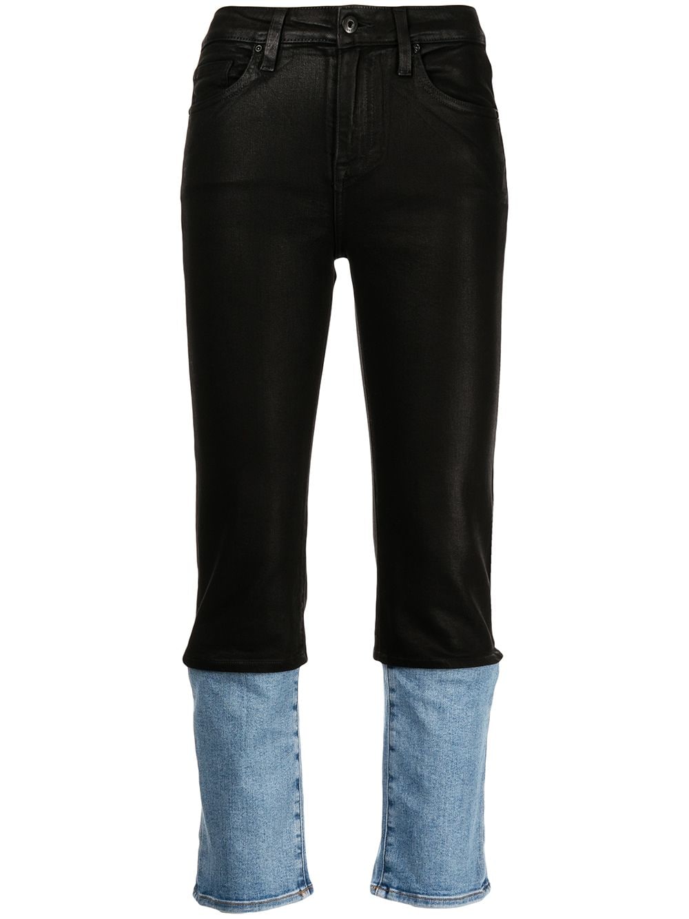 фото Jonathan simkhai standard джинсы с контрастными деталями