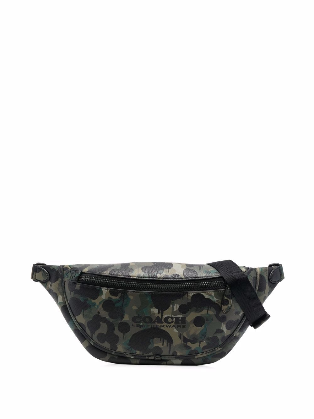 фото Coach camouflage-print belt bag