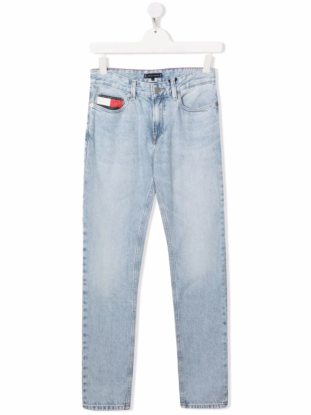 фото Tommy hilfiger junior джинсы кроя слим