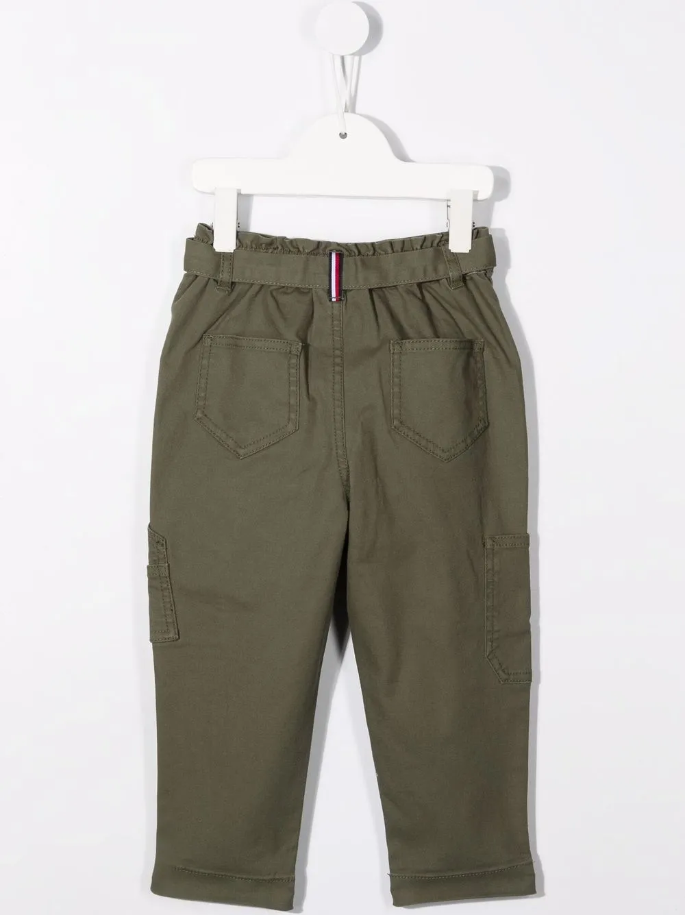 фото Tommy hilfiger junior брюки с поясом и вышитым логотипом