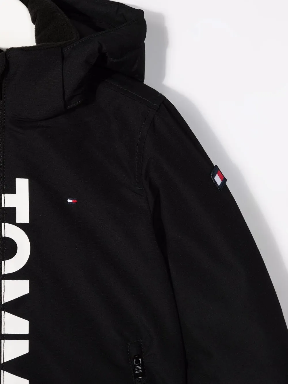 фото Tommy hilfiger junior куртка с капюшоном и логотипом