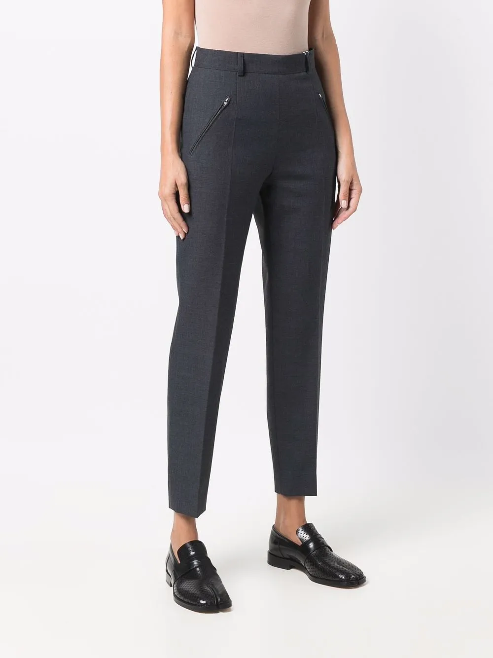 Affordable Maison Margiela high-waisted slim-fit trousers Women