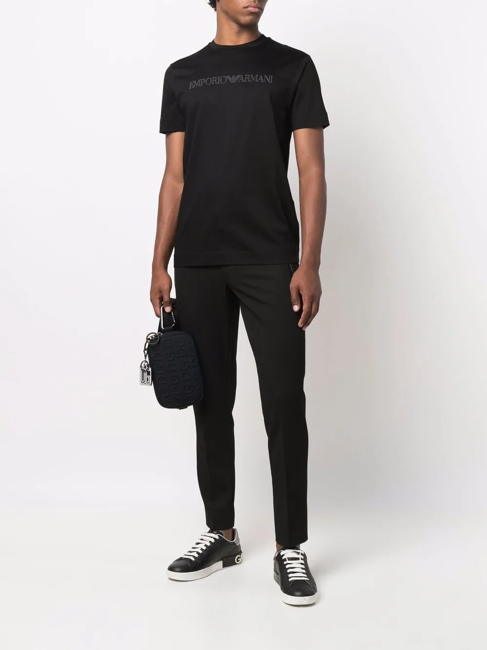 фото Emporio armani футболка с логотипом