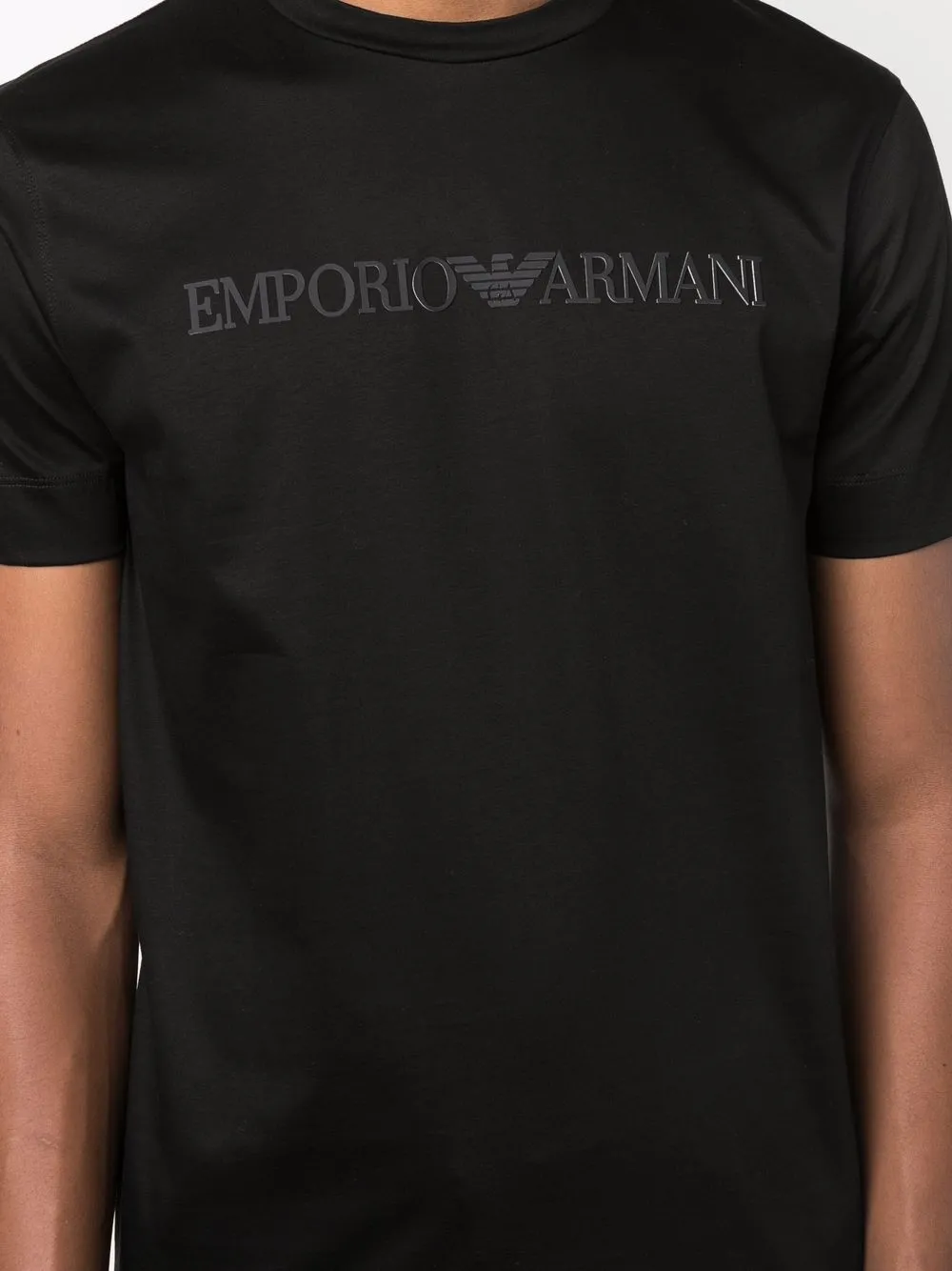 фото Emporio armani футболка с логотипом