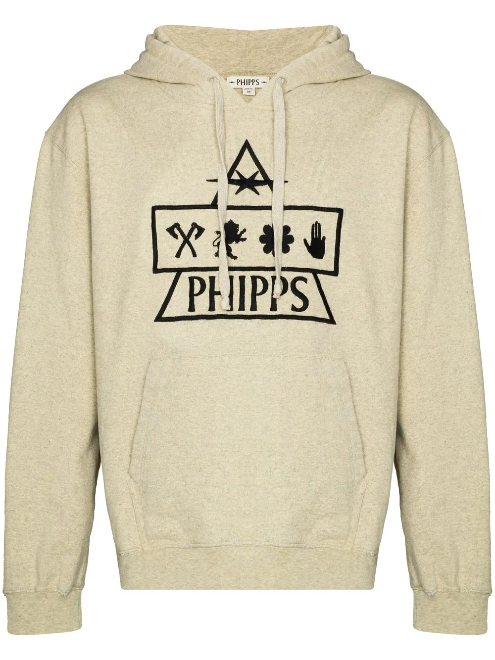 

Phipps hoodie Pyramid - Verde